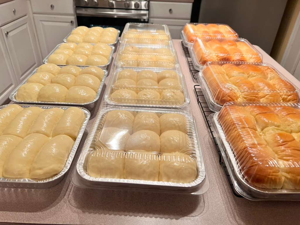 D’Harvest home made bread